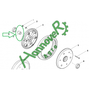 Втулка розпорна колеса Optima Kverneland AC852359 АС852359